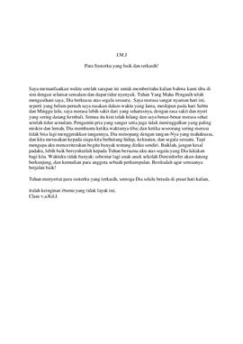 Brief 23 Indonesisch