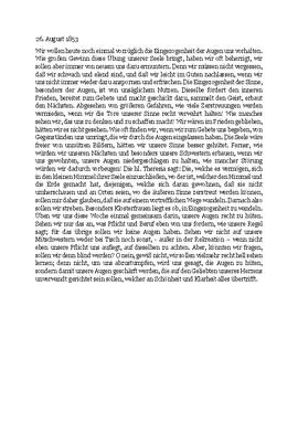 Kapitelermahnung 1 Deutsch